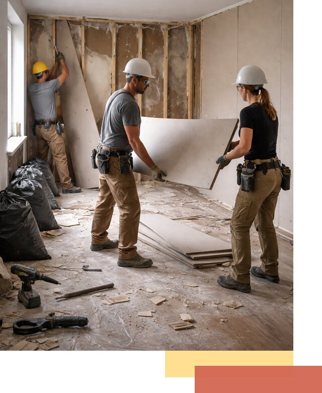 Демонтаж стеновых панелей в Ломоносове быстро и аккуратно