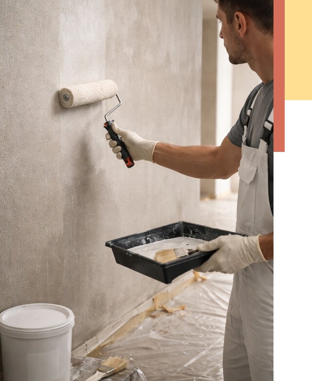 Грунтовка стен в Ломоносове от 2254 руб. м2 — быстро, недорого, с материалом | ОТДЕЛОЧНИК-Лмн