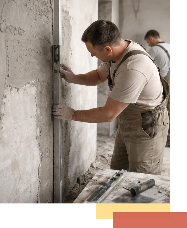 Установка штукатурных маяков в Ломоносове с гарантией качества