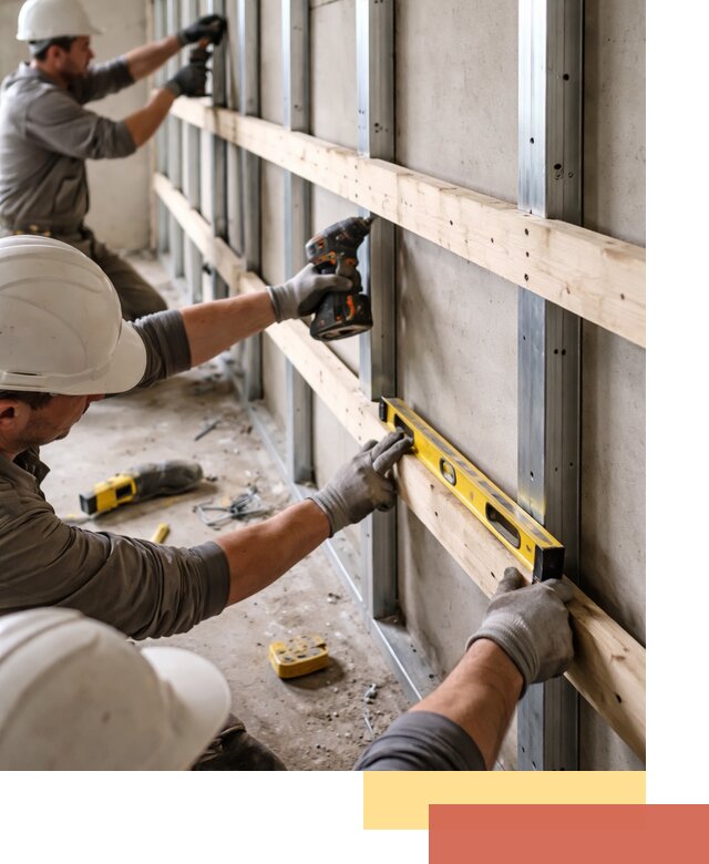 Устройство обрешетки под панели в Ломоносове