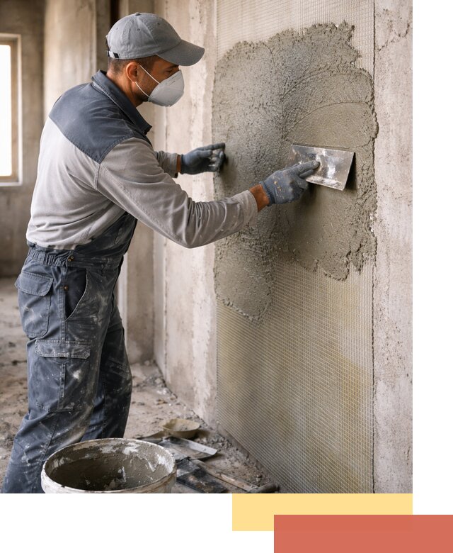 Штукатурка стен по сетке в Ломоносове под ключ качественно и быстро