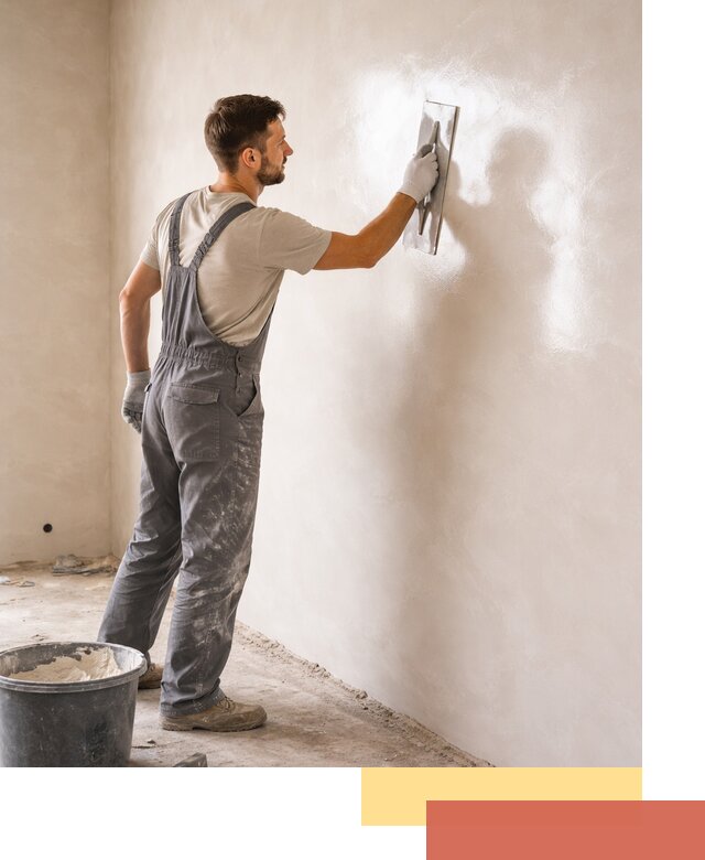 Глянцевание штукатурки стен в Ломоносове профессионально и быстро