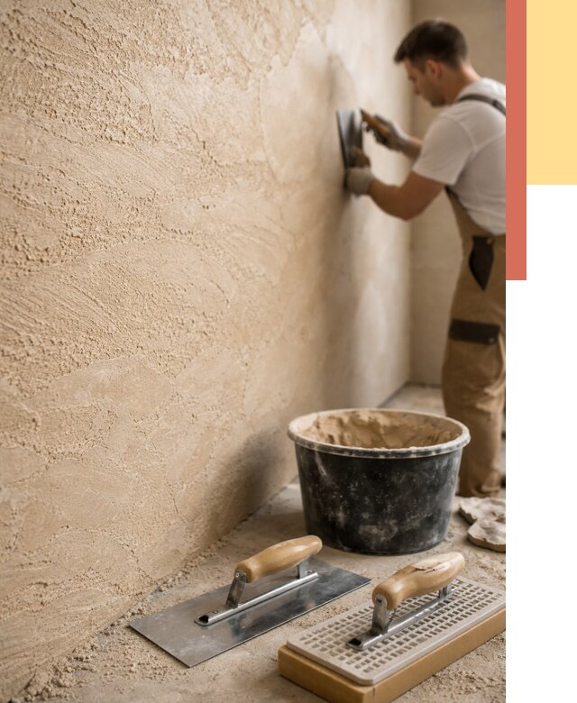 Декоративная штукатурка травертин в Ломоносове от 1844 руб/м2 — качественно и недорого | ОТДЕЛОЧНИК-Лмн