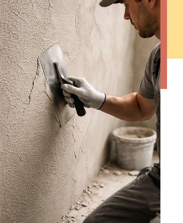 Структурная штукатурка стен в Ломоносове от 4610 руб. под ключ | ОТДЕЛОЧНИК-Лмн