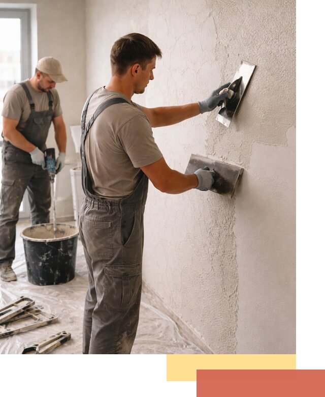 Структурная штукатурка стен в Ломоносове — качественная отделка поверхностей