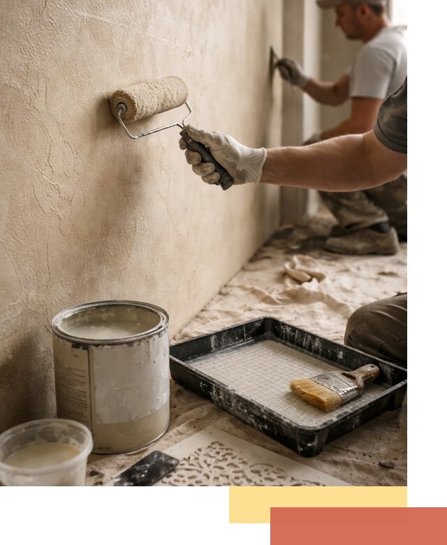 Лессирующая краска для декоративной отделки в Ломоносове