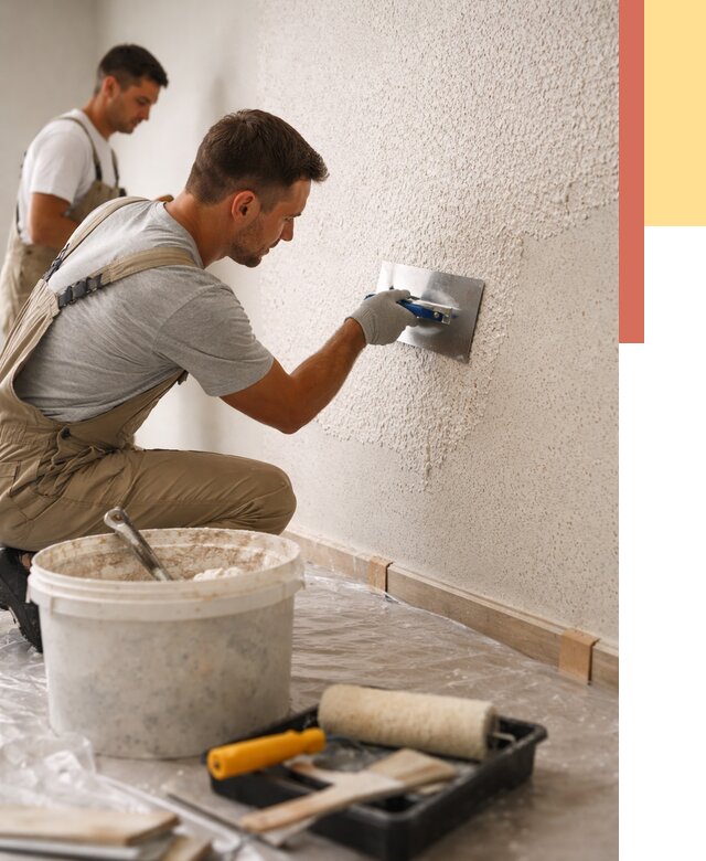 Нанесение жидких обоев в Ломоносове от 7684 руб./м2 — быстро и недорого | ОТДЕЛОЧНИК-Лмн