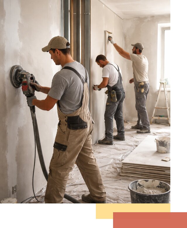 Профессиональная отделка стен в Ломоносове качественно и в срок