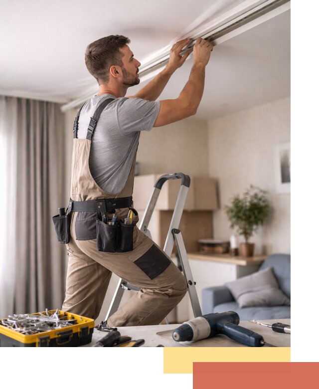 Ремонт натяжных потолков в Ломоносове — качественно и оперативно