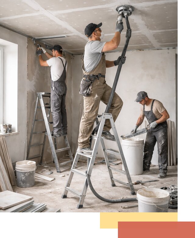 Ремонт потолка из гипсокартона в Ломоносове: быстрый и качественный монтаж