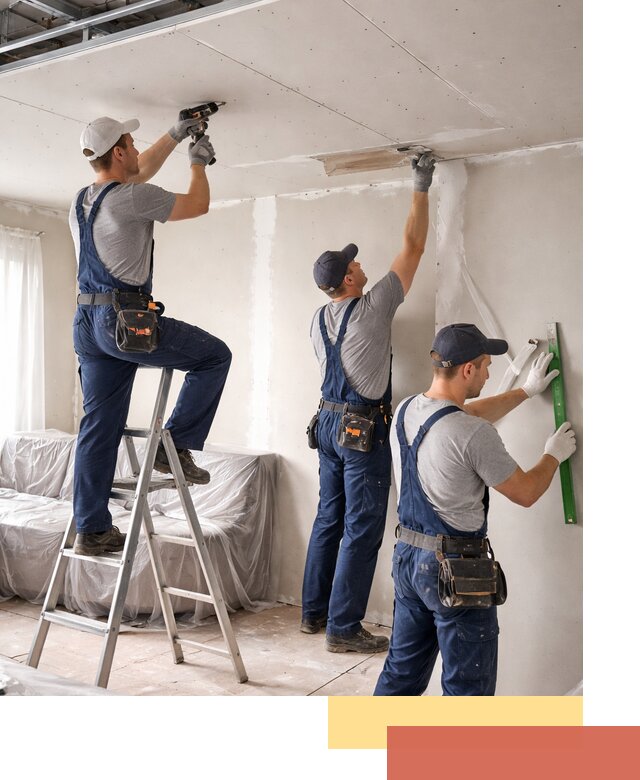 Профессиональная отделка потолка в Ломоносове быстро и качественно